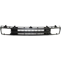Grille Assembly Compatible With 1989-1991 Toyota Pickup Painted Black Shell and Insert