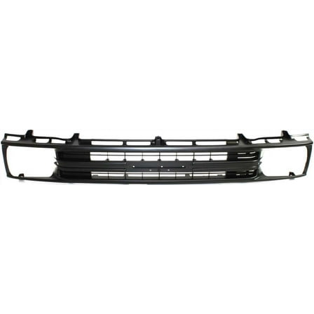 Grille Assembly Compatible With 1989-1991 Toyota Pickup Painted Black Shell and Insert