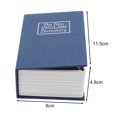 thumbnail image 5 of KMSS Book Safe Box with Lock Dictionary Diversion Safe Secret Hidden Box Portable Safe Box for Money Cash Jewelry, 5 of 7