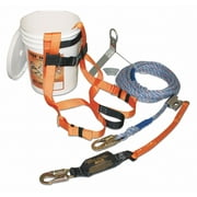 Honeywell Miller Fall Protection Kit,Cap. 400 lb.,L/XL TRK2000-Z7/50FT