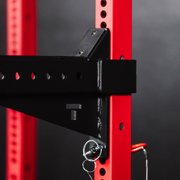 Titan Fitness T-3 Series Spotter Arms, 800 LB Capacity, Black Safety Catches, Power Rack Solo Lifting Attachments, Set of 2