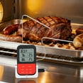 thumbnail image 3 of Unique Bargains Digital Meat Thermometer with 2 Probes and LCD Silver Curved Needle, 3 of 6