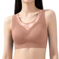 thumbnail image 2 of Byworldtasic Wireless Bra for Women Push Up Seamless Bras Full Coverage Comfort Plus Size Tshirt Bras, 2 of 8