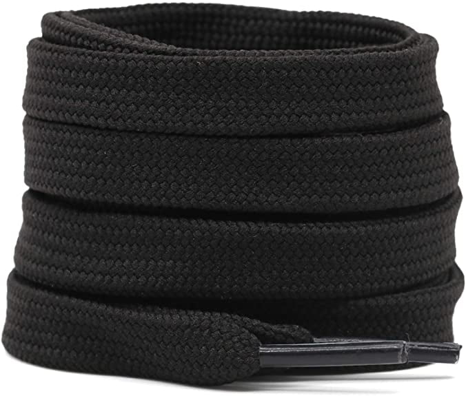 2 Pairs Flat Canvas Shoelaces 51 Inch Length 4 laces total 
