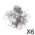 thumbnail image 1 of Colaxi 4-6pack 100 Pièces de Réparation de Voiture Soudeur Standard Pré Coupé 0.8mm Agrafes Chaudes 6 Pcs, 1 of 6