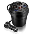 thumbnail image 1 of Oubit Cup Type Car Charger,Cup Dual USB Car Multifunction Car Charger Dual USB Car Charger Built for Precision, 1 of 9