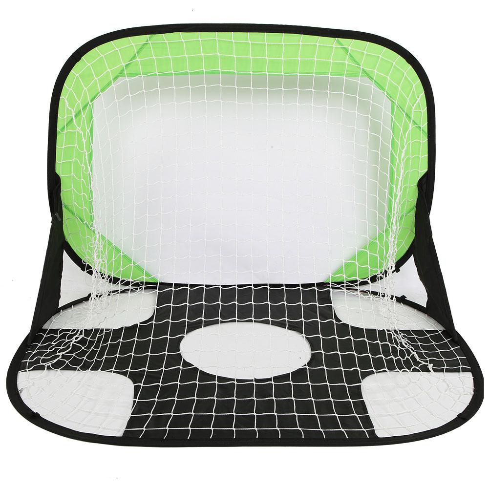 LYUMO Football Target, Oudoor Sport Foldable Children Football Soccer Goal Gate Net Kid Training
