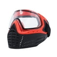 thumbnail image 3 of Máscara de esgrima Equipo de protección Correa ajustable Ligero Portátil Protección facial de esgrima Entrenadores de esgrima Máscara para mascarilla Rojo Negro, 3 of 8
