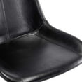 thumbnail image 3 of Duhome Modern Office Chair Desk Chair Faux Leather Swivel Adjuatble Height Computer Chair Task Chair with Wheels, Black, 3 of 9