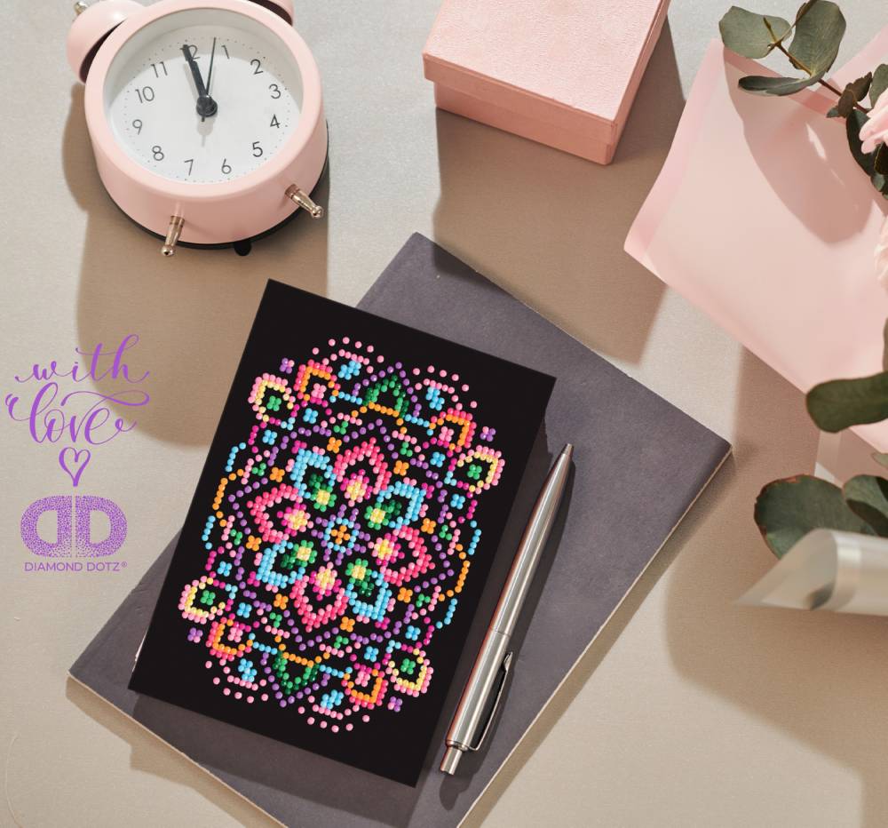 Diamond Dotz Diamond Embroidery Facet Art Greeting Card Kit-Blackstar