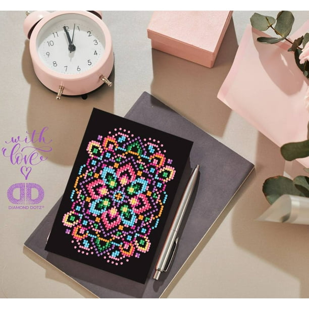 Diamond Dotz Diamond Embroidery Facet Art Greeting Card KitBlackstar