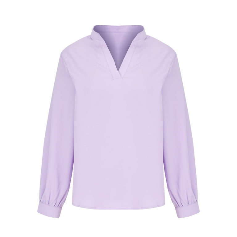 Purple dressy top online