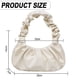 thumbnail image 2 of Bolso de hombro Bolsos Baguette Bottega Jodie Bolso dupes Mujeres Vintage Hobo Bolso de moda Monedero plisado Bolso de hombro Bajo el brazo Pequeño Tote, 2 of 7