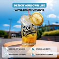 thumbnail image 2 of Vinyl,12 inch x 50 FT Adhesive Vinyl Roll,Outdoor Permanent Vinyl, 2 of 5