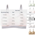 thumbnail image 3 of Auroural Girls Bras 10-12 Years Old Padded Girls Seamless Sports Bras Breathable Wireless Training Bras Teen Girls Everyday Bras, 3 of 5