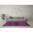 thumbnail image 3 of Ahgly Company Indoor Square Persian Purple Traditional Area Rugs, 8' Square, 3 of 4