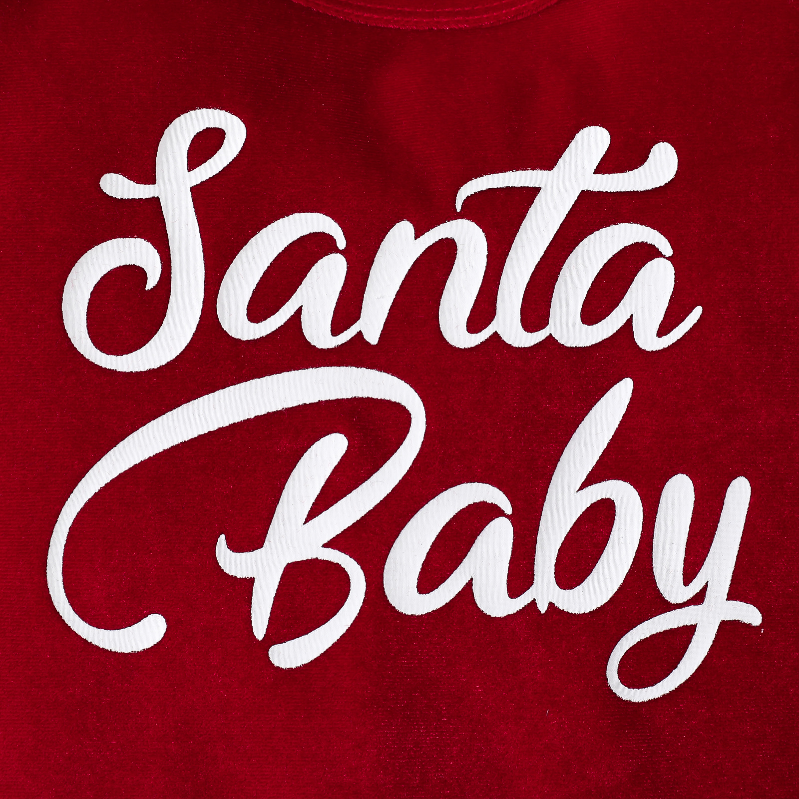 Younger Tree Newborn Girl Santa Christmas Set, 3-Piece photo 5