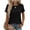Black, variant on Zeagoo Womens Tshirt Short Sleeve Summer Tops Crewneck Casual Basic Tee Shirts Spring Clothes Trendy Outfit