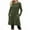 Army Green, variant on Midi Dresses For Women Sevevn Women's Long Sleeve Dress Tunic Sweater Dresses with Pockets Fashion 2025 Buttons Side