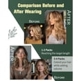 thumbnail image 3 of Extensiones de cabello Ugeat Nano Link Brown, 50 g, 50 cm, cabello humano, 3 of 5