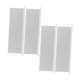 thumbnail image 1 of 4 placas de cubierta para rejillas de ventilación, solapas de ventilación, prémium, a prueba de polvo, fáciles de instalar Blanco, 1 of 9