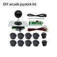 thumbnail image 3 of Seitruly Juego de Control de tablero controlador Joystick DIY Kit Gamepad Stick consola reparación Joysticks accesorio profesional Videojuegos y accesorios Negro, 3 of 6