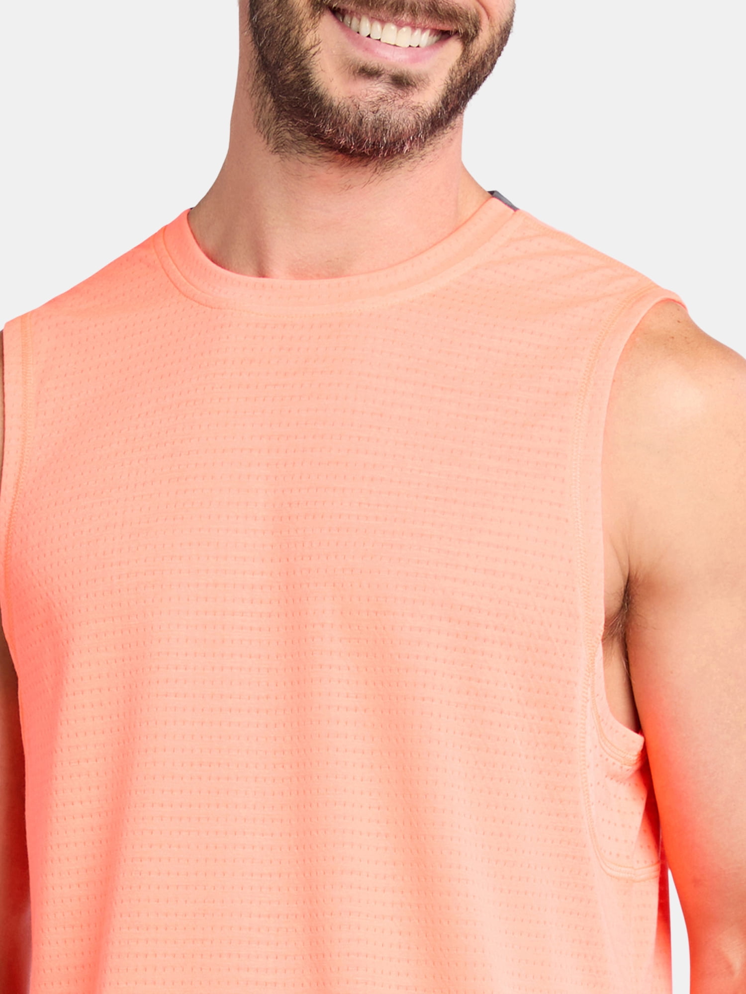 Athletic Works Men's and Big Men's Mixed Media Tank Top, Sizes XS-5XL