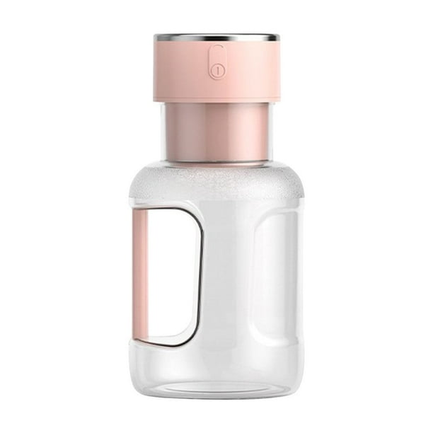 Pisexur Batería de cocina Licuadoras portátiles personalizadas de gran capacidad para batidos y frappuccinos, exprimidor de frutas con 8 cuchillas recargable. para la cocina del hogar