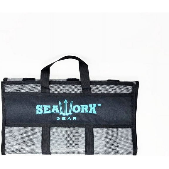 Seaworx Medium Lure Bag, 6 pocket, 43" x 16" - High-Quality Tackle Box - Heavy Duty Fishing Bag
