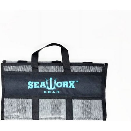 Seaworx Large Lure Bag 6 pocket 50 x 21 - High-Quality Tackle Box - Heavy Duty Fishing Bag