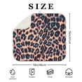 thumbnail image 4 of Leopard Print Pattern Dish Drying Mat for Kitchen 1 Pack, Ultra Absorbent Microfiber Dishes Drainer Mats,16"x18", 4 of 6