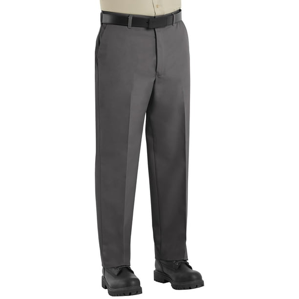 red kap double knee work pants