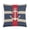 Pattern-3, variant on Cushion Covers Navy Blue, White And Red Stripes with An Anchor Zippered Pillow Cover 16"x16" Decor for Sofa Couch Nautical Anchor Couch Throw Pillows