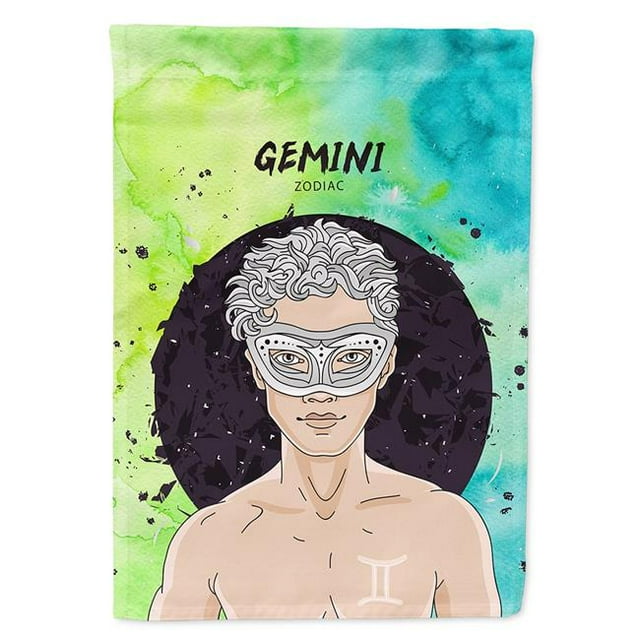 Carolines Treasures BB7319GF Gemini Zodiac Sign Garden Size Flag