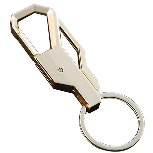 Cool Luxury Men Metal Car Key Chain Ring Creative Keyring Keychain Keyfob Gift 