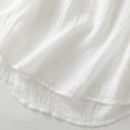 thumbnail image 6 of Tank Top for Women Linen, 2026 Summer Casual Comfy Loose Lightweight Sleeveless Shirts, White M, 6 of 8