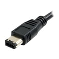 thumbnail image 2 of Startech 1' IEEE-1394 FireWire Cable 9-6 M/M, 2 of 3