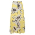 thumbnail image 6 of MIXUE Women Skirts Floral Print High Waist Pleated Beach Long Skirts Casual Bohemian Pleated Party Boho Beach Maxi Skirts, 6 of 9