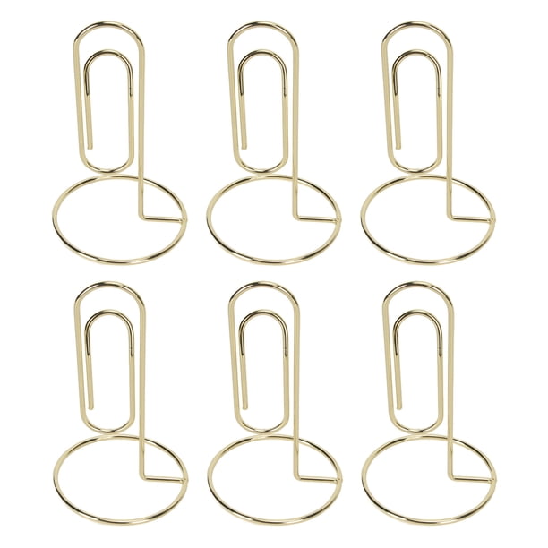 Portatarjetas para tarjetas de presentación portatarjetas de mesa Construcción delgada Metal encantador para fiesta para restaurante ANGGREK Otros