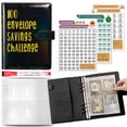 thumbnail image 1 of 100 Envelope Challenges Notebook with Colorful Cover Budgets Planner Money Saving Books Case for Budgeting, 1 of 5