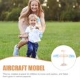 thumbnail image 2 of WORGEOUS Modelo de avión eléctrico de la banda de goma de 10pcs Modelo de aeroplano para niños (estilo aleatorio), 2 of 8