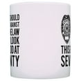 thumbnail image 3 of ThisWear 70th Birthday Gifts for All Against the Law Look This Good at Seventy 11 ounce Coffee Mug, 3 of 4