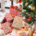 thumbnail image 1 of Feltree Christmas Tree Mini Box Colorful Mini Foam Gift Boxes 3 Piece Set Christmas Scene Setting Christmas Tree Hanging, 1 of 8