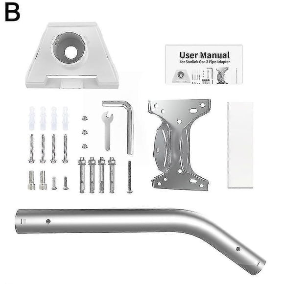 For StarLink Gen3 Roof Wall Mount