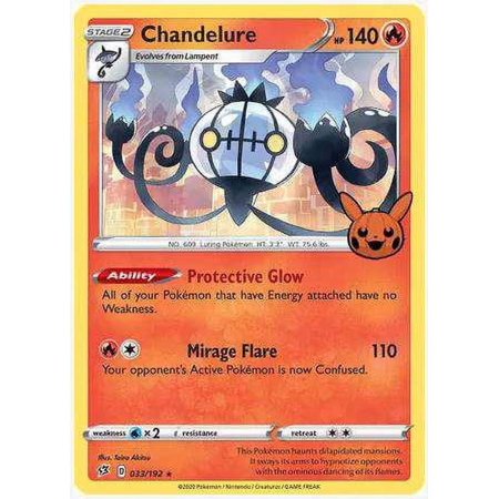 Pokemon Trick or Trade Chandelure #105/189 / Promo