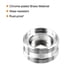 thumbnail image 4 of Adaptador de aireador de grifo cromado macho M22*1.0 a macho M22*1.0, plateado, 4 of 4