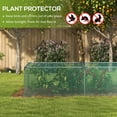 thumbnail image 4 of Outsunny 8' x 4' Crop Cage, Plant Protector with Zipper Roll-Up Door, 4 of 10