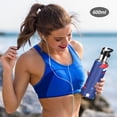 thumbnail image 6 of 600ml Vacuum Insulated Sports Water Bottle with Foldable Straw Stainless Steel Portable Thermos Cup Red and White Stripes Stars, 6 of 7