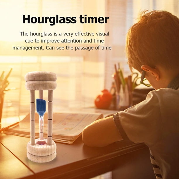 Reloj de arena de madera de 3 minutosreloj de arena para cepillarse los dientesjuguetes para niños (azul) Ndcxsfigh Nuevos Originales