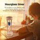 thumbnail image 1 of Reloj de arena de madera de 3 minutosreloj de arena para cepillarse los dientesjuguetes para niños (azul) Ndcxsfigh Nuevos Originales, 1 of 5